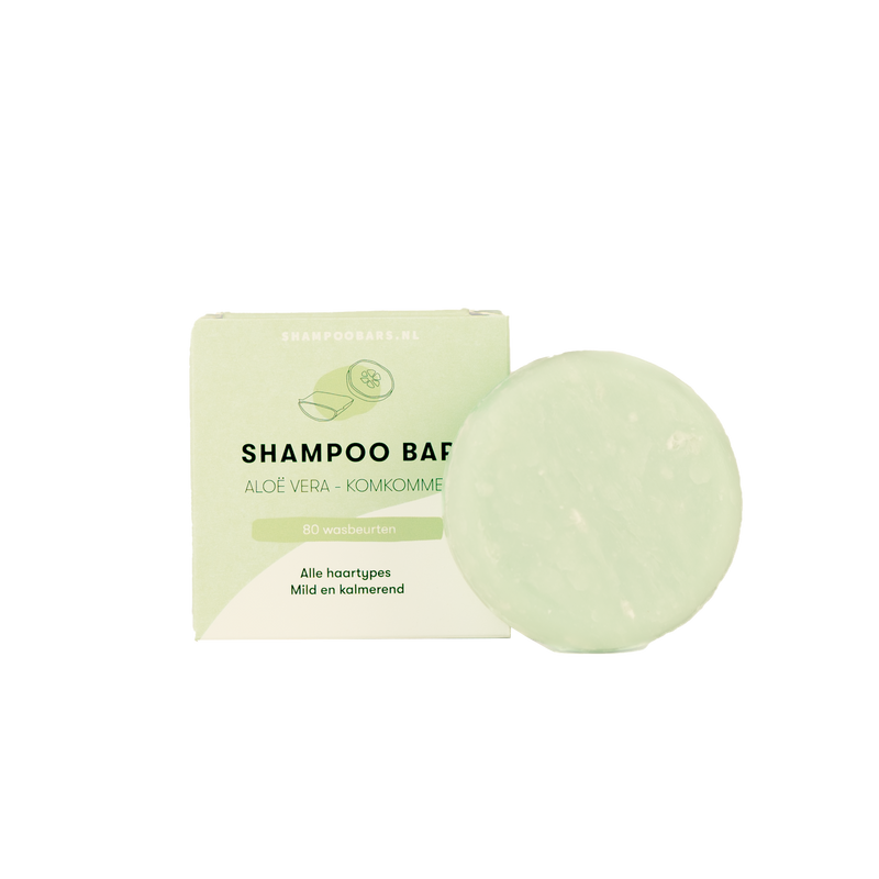 Shampoo Bar Aloë Vera- Komkommer