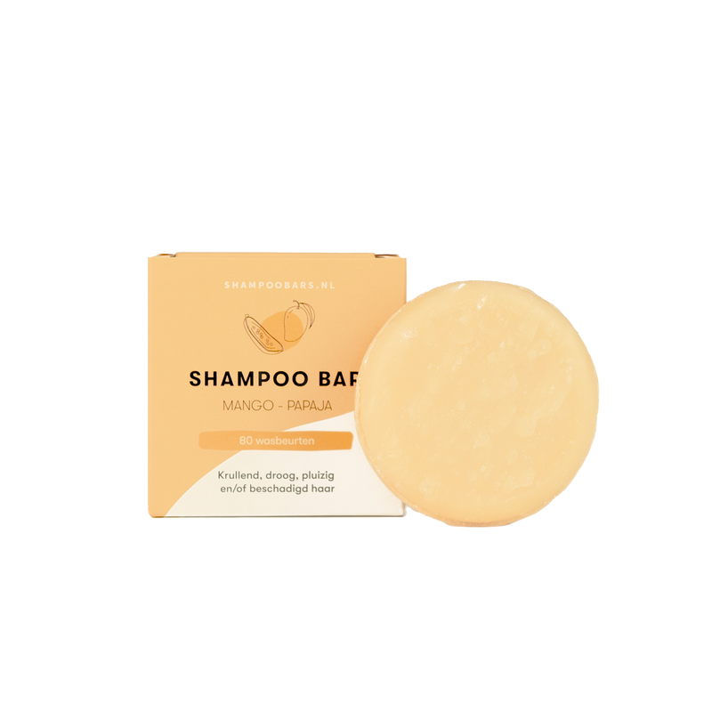 Shampoo Bar Mango- Papja(speciaal voor krullen)